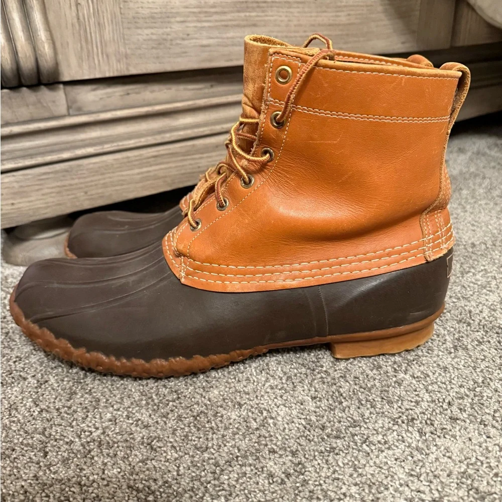 Men's L.L. Bean Duck Boots Maine Hunting Shoe 14M